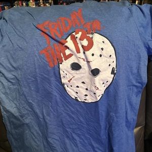 Friday the 13th, Old Navy Men’s Blue Graphic T Shirt Size XXL